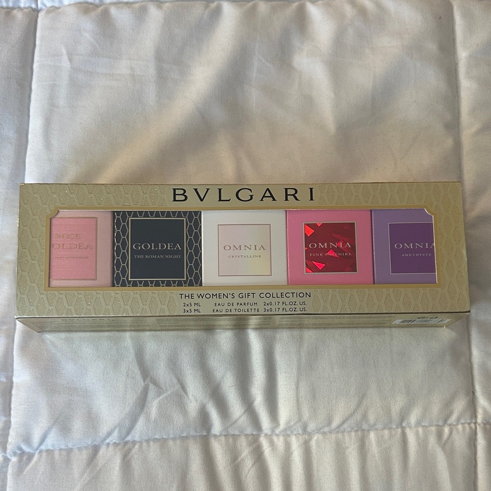 EMPTY BOX - BVLGARI Women's Gift Collection - Pink, Gold, Red, Purple